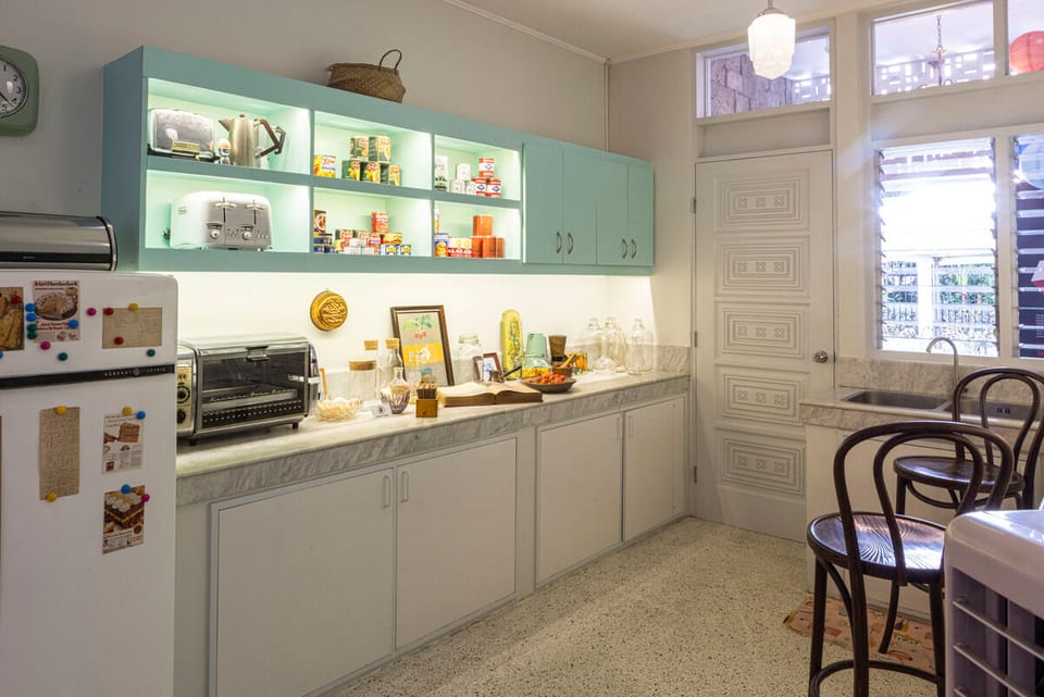 Kitchen of Bahay Modernismo.